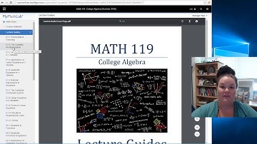Setting up & Using MyMathLab