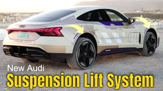 New Audi e-tron GT Prototype Suspension Lift System