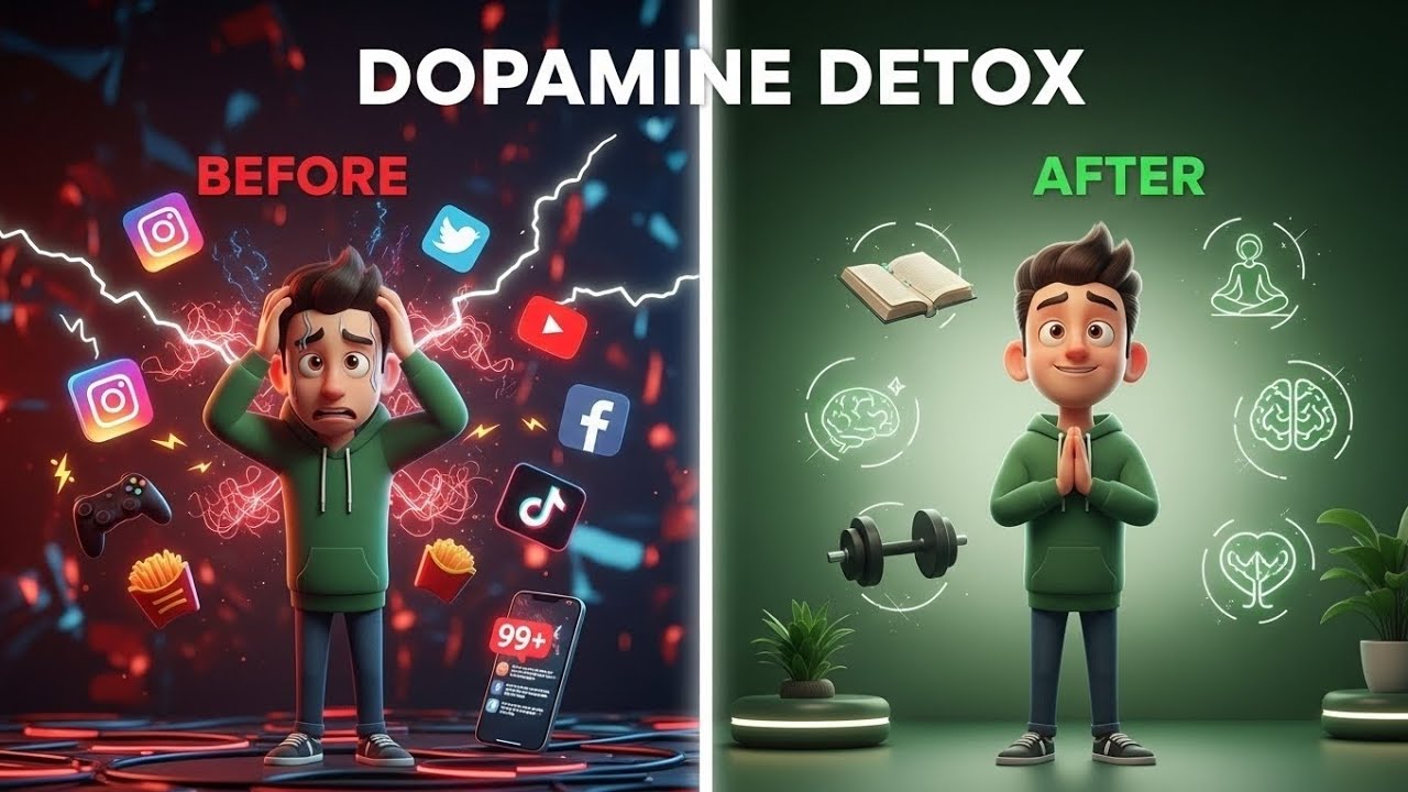 DOPAMINE DETOX | Reprogram Your Brain