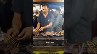 Woww Street Vendors Grill Giant Bat Meat -Ai