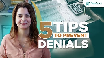 Follow These 5 Steps To Prevent Claim Denials Due To Documentation Errors!