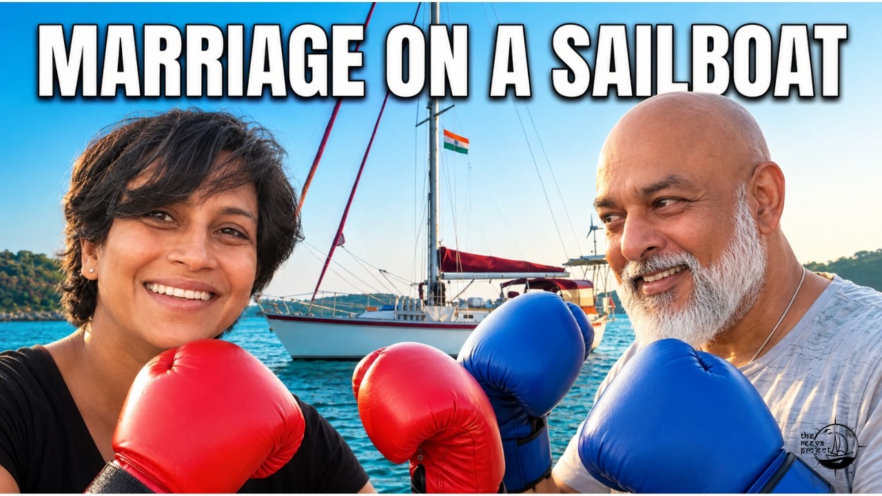 ⁣Couple Dynamics on a 42 ft sailboat S05E01