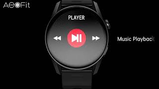 Aeofit polaris pro bluetooth calling smartwatch Clearance