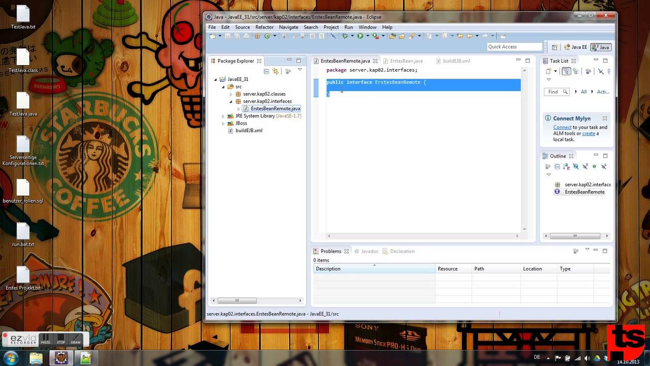 EJB 3.1 - Einrichten der Entwicklungsumgebung - Eclipse - YouTube