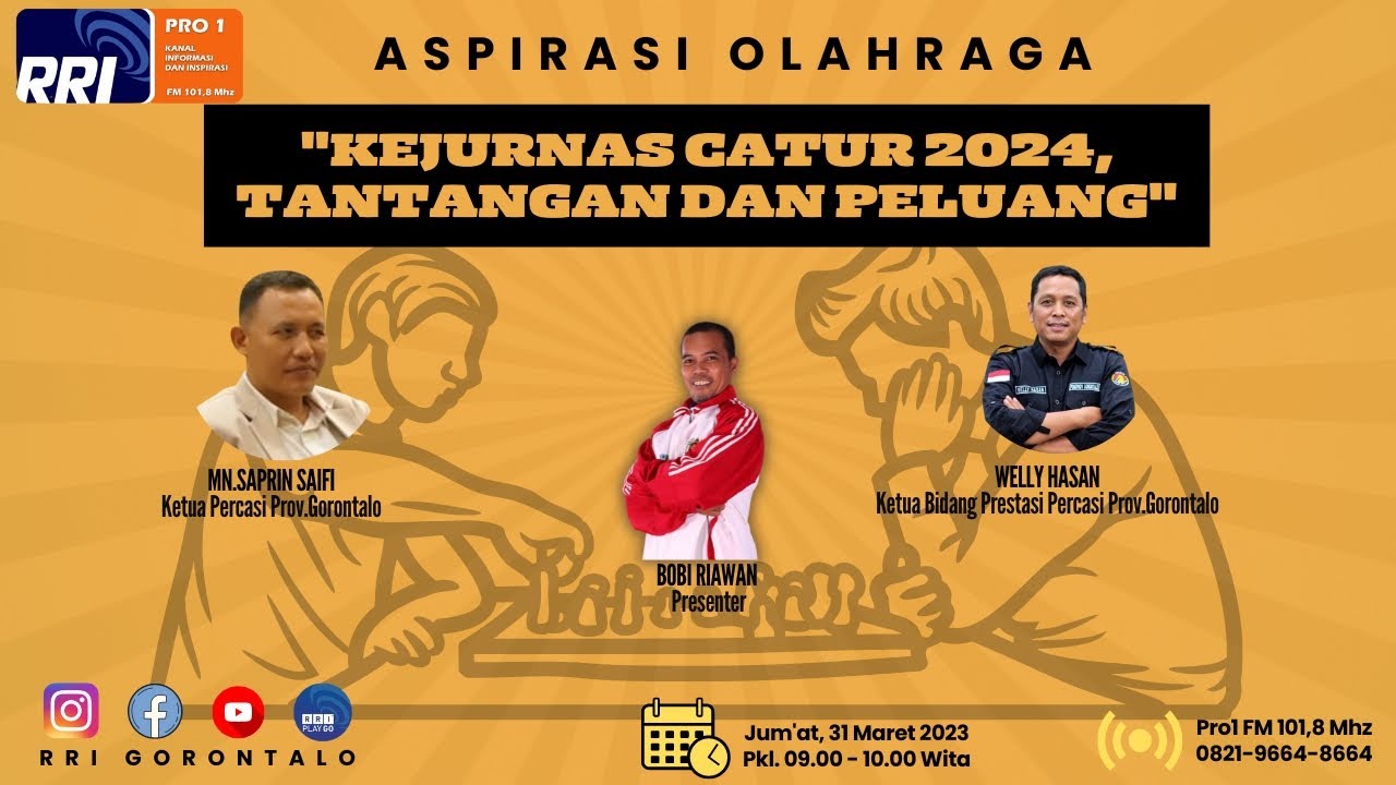 "KEJURNAS CATUR 2024, TANTANGAN DAN PELUANG" YouTube