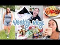 WEEKLY VLOG - workouts, grocery haul + one of those weeks.. 💛 Georgia Richards