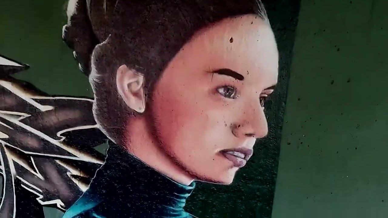 ROSA PARKS Herten Legal Graffiti Spott 2. Besuch / 30.10.2022