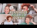 CABELO CACHEADO - AFRO PUFF FALSO - BABY HAIR - PENTEADO PARA FESTA | Fácil e rápido!