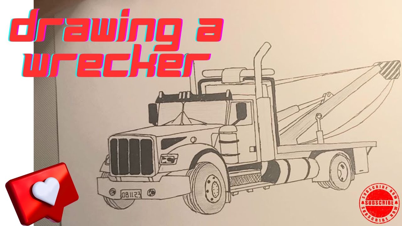 how-to-draw-a-tow-truck-step-by-step-youtube