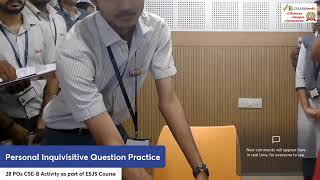 28 POs CSE-B Practice of PIQs as part of ESJS Couse (CH-1) (03/08/26)
