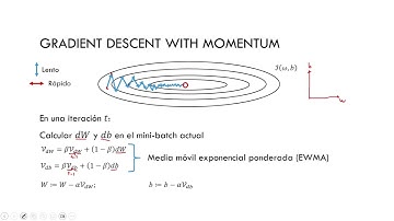 Gradiente Descendente con Momentum (Curso DL parte 42)