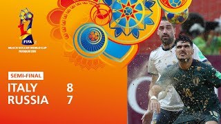 Italy v Russia | FIFA Beach Soccer World Cup 2019 | Match Highlights