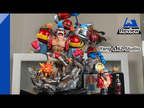 ワンピース フィギュアセット FRANKY 他　4個セット Original Genuine Banpresto One Piece DXF Red Theatrical