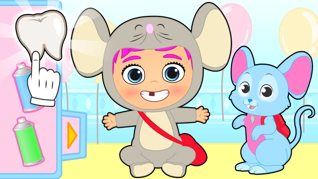 Lily Y Ruby Se Disfrazan Del Ratoncito Perez A La Bebe Lily Se Le Cae Un Diente Youtube