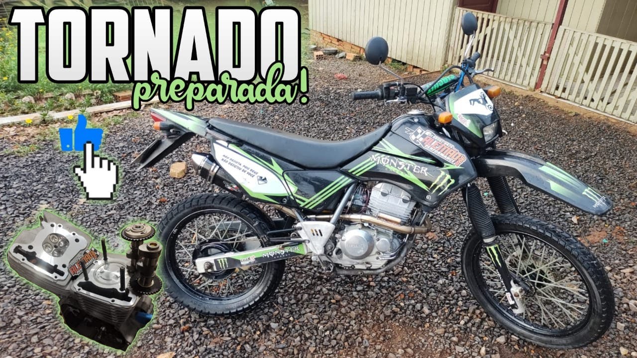 XR TORNADO PREPERADA pra 320CC 79mm - PROJETO COMPLETO