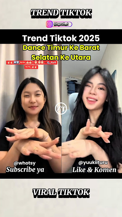 Dance tiktok Timur Ke Barat Selatan Ke Utara - dance tiktok 2025 #dancetiktok