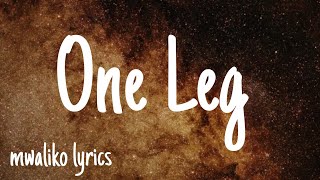 Jay Hover - one leg ( lyrics video) Resimi