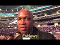 Coach Derrick James Canelo vs Saunders prediction | Esnews boxing