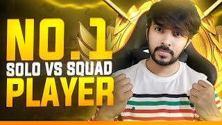 No.1 SOLO vs SQUAD Player Is Live  | BGMI Live  Pubg Mobile Live Stream |  #pubglive #bgmilive