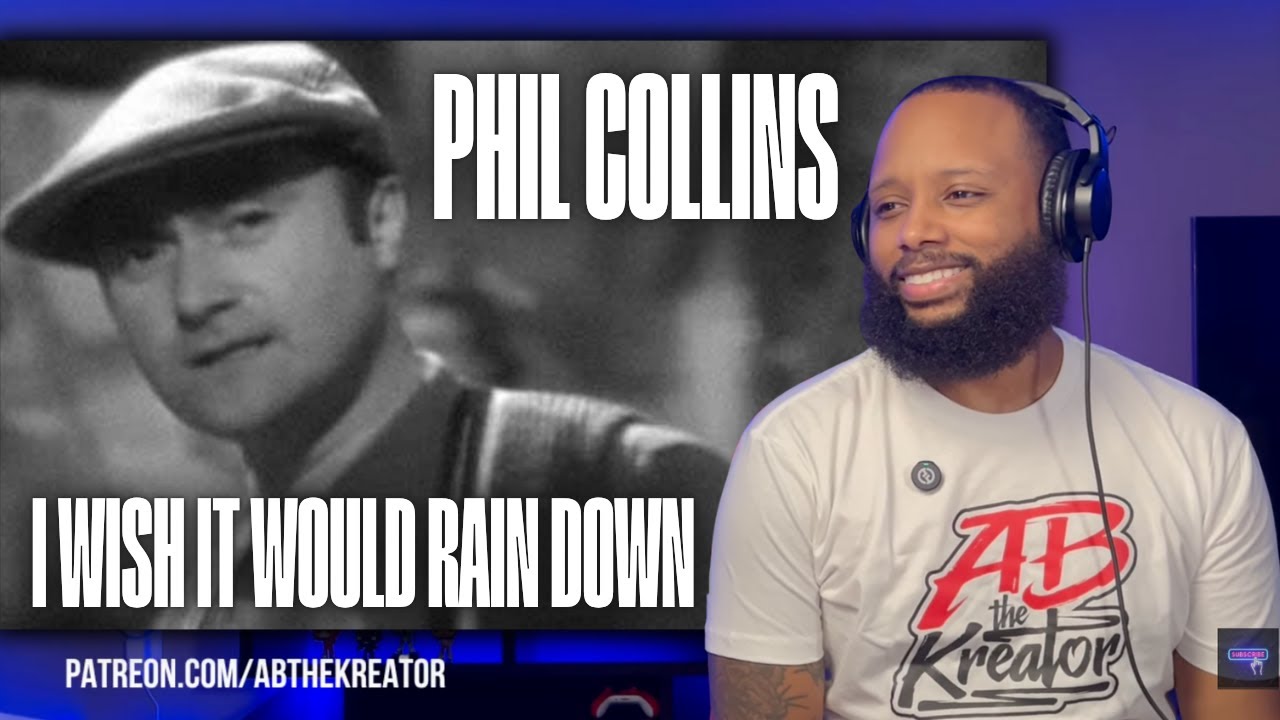 Phil Collins - I Wish It Would Rain Down | 80s Classic Reaction