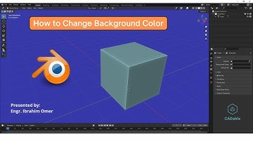 Achtergrondkleur wijzigen | Viewportachtergrond wijzigen | Renderachtergrond wijzigen | CADable