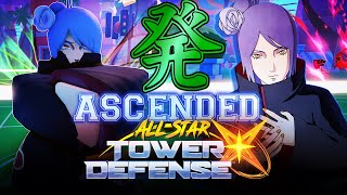 Ascended Genesis Konan Showcase in All Star Tower Defense X Roblox Paper Beauty