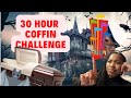 I Slept in a Coffin for 30 hours| Six Flags Challenge