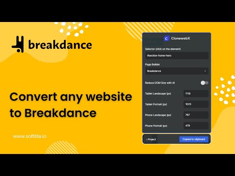 Transfer any website