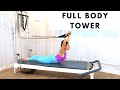 Balanced body allegro 2 pilates tower of power intermediate workout 40 min full body