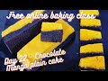 Day 22 chocolate mango cake without oven |Free online baking class #mangocake #freeonlinebakingclass