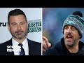 Jimmy Kimmel slams Aaron Rodgers over Epstein document comments
