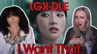 COUPLE REACTS TO (G)I-DLE ((여자)아이들) - 'I Want That' Official Music Video
