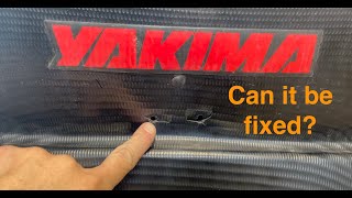 Repair Yakima Carbonite Rear Hinge Area