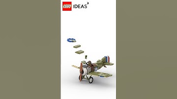 LEGO Sopwith Camel | World War I #shorts #legoshorts #legos