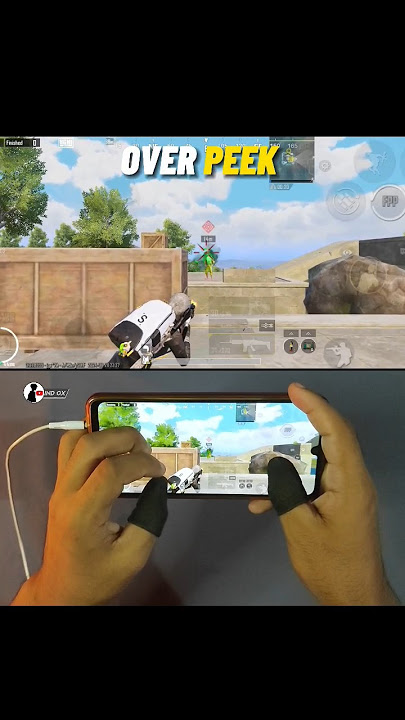 Bgmi Pubg mobile small peek setting guide #shorts