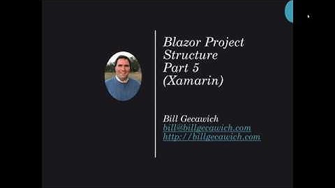 Architecture and Project Structure Part 5 (Xamarin)