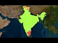 India length and breadth and follow for Indian geography 
