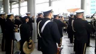 軍艦行進曲 蛍の光 海上自衛隊 音楽隊 Warship March & Auld Lang Syne JMSDF brass band chords