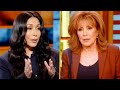 Cher CLASHES with Joy Behar On The View After Explosive Interview Goes Viral!! #storytime