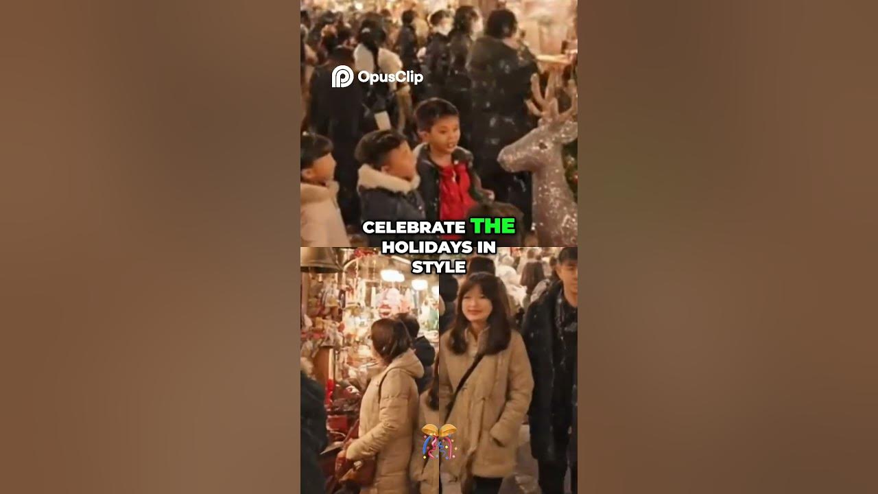 Chongqing's Festive New Year  Lights, Music, and Joy!