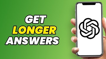 How To Get Longer Answers From ChatGPT In 2023 (NEW)