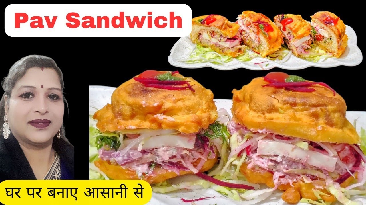 बिना आलू की हेल्दी पाव सैंडविच 🥪 | Gut Friendly Salad Sandwich | Weight Loss Recipe
