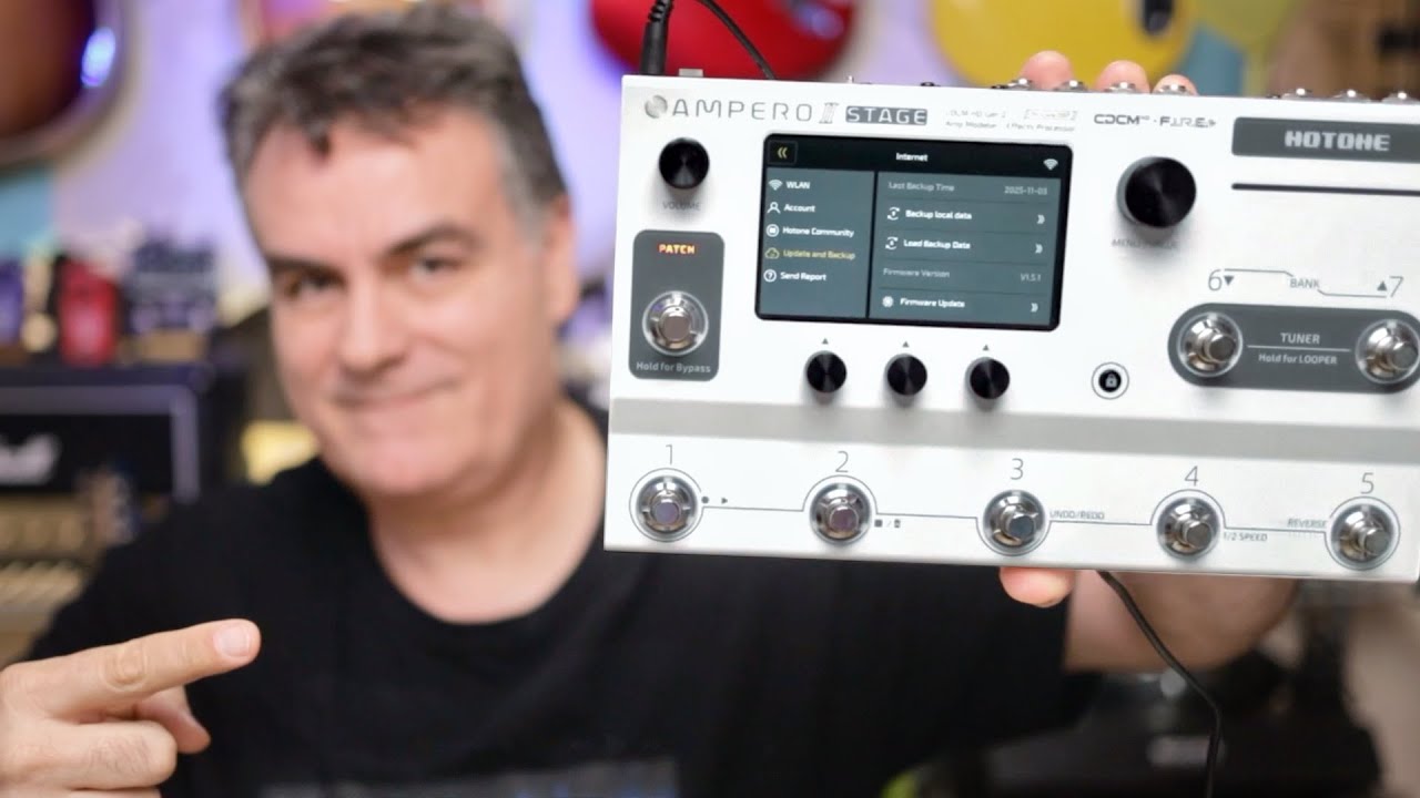 Hotone Ampero II Stage, actualización BRUTAL 🔥🔥🔥