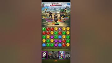 Puzzle Combat: Mono attacks with good and bad boards (the best is the last attack!)