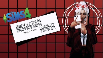 The Sims 4: Create a Sim || INSTAGRAM MODEL + FULL CC LINKS