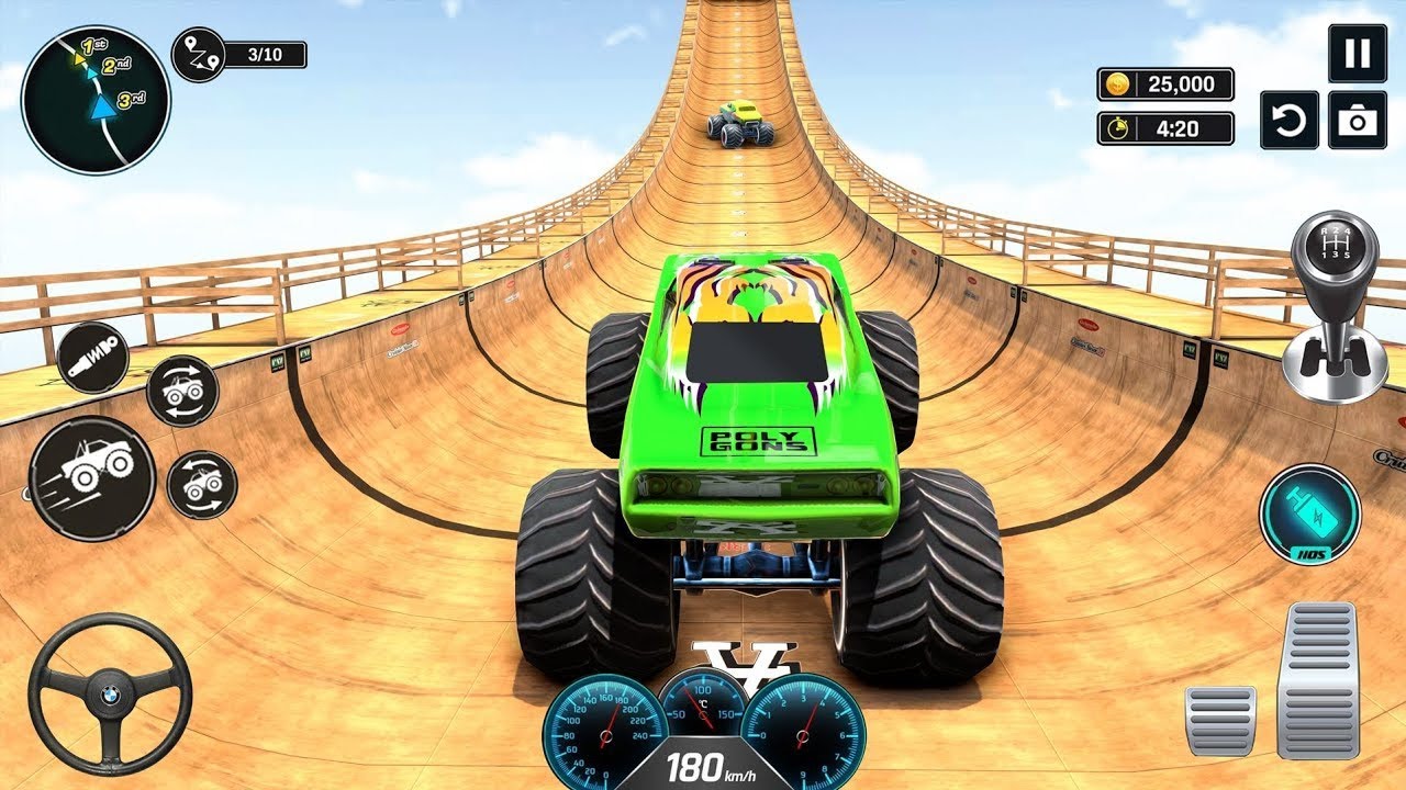 CRAZYCAR STUNTS ULTIMATERACES 🎮🚜3D ramp Car Racing 3D gaming video # ...