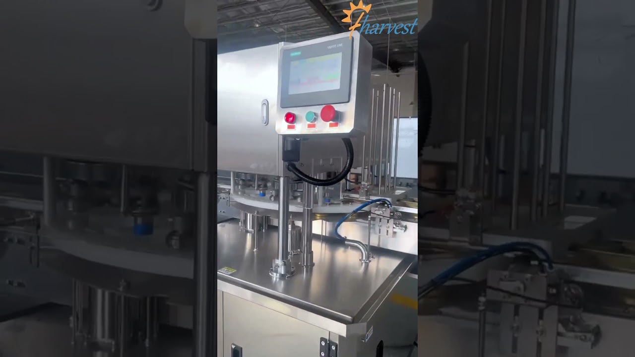 Automatische dubbele kop kom sluitmachine fabriek, servo gemakkelijk te openen deksel naadmachine