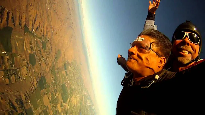 Gaudencio Sarmiento's Tandem skydive!