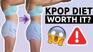 I TRIED A KPOP DIET | BEFORE/AFTER RESULTS | WORTH IT? LOST 1 KG A DAY?