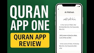 QURAN APP ONE - QURAN APP REVIEW - AL QURAN (TAFSIR & BY WORD)